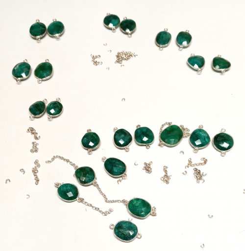 Judy Larson's Gemstone Chains Reimagined - , Contemporary Wire Jewelry, Butane Torch, Soldering, Solder, gemstone chain